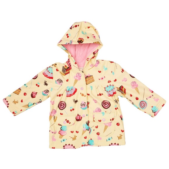 Hatley Other - Hatley Little Girls Candy Design Raincoat Size 2T